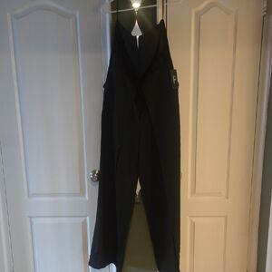 Lulus Elegant Black Jumpsuit, Size XL